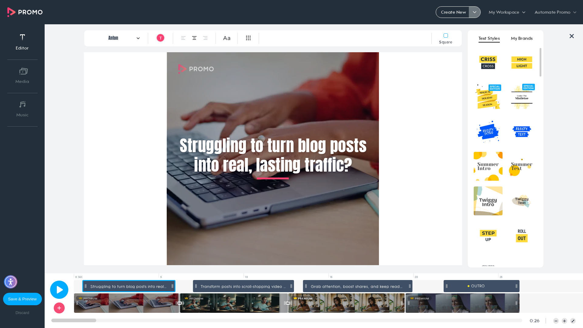Test failure screenshot